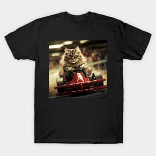 The Karting Cat T-Shirt